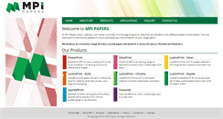 Desktop Screenshot of mpipapers.com